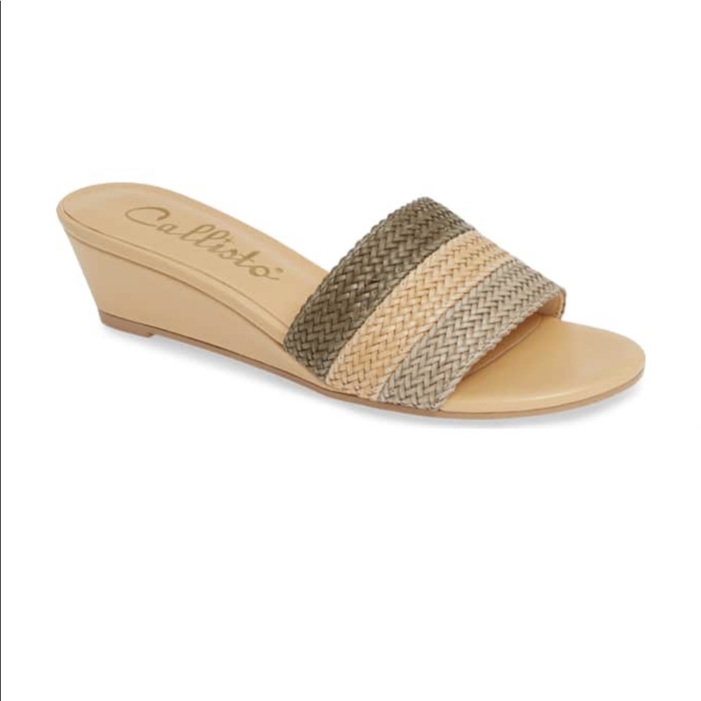 NEW Callisto Emmet Slide Sandal
